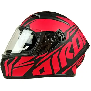 Casco de carreras inflable, casco de motor de seguridad de la mejor calidad