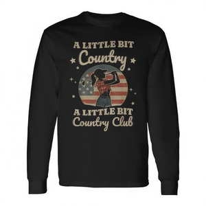 T-shirt à manches longues A Little Bit Country Country Club - Product Image 2