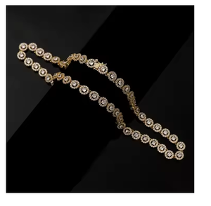 สร้อยคอเพชรโมอิสซาไนต์ทรงเหลี่ยมมรกต สไตล์ฮิปฮอปแฟชั่นสุดหรู ความใสสูง สำหรับผู้ชายและผู้หญิง - Product Image 3