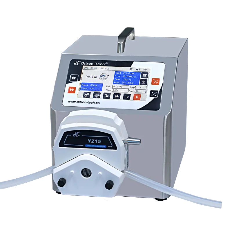 Ditron Touch screen step motor timer quantitativa pompa peristaltica erogatrice industriale