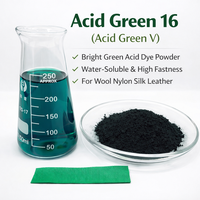 Acheter de la poudre de colorant chimique Lie Chen Acid Green16 pour textiles et encres, fibres de soie/polyester, vente en gros