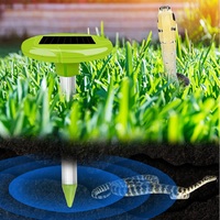 Meilleur Répulsif Solaire Naturel pour Serpents, Étanche, Écologique, à Technologie Ultrasonique, pour la Maison et le Jardin, Contrôle des Serpents, Garantie 2 Ans