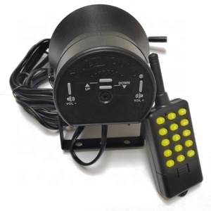 Llamador de aves multisonido de calidad italiana, altavoz fuerte inalámbrico con control remoto, <span class=keywords><strong>CP</strong></span>-395D de fábrica original, 50w - Product Image 1