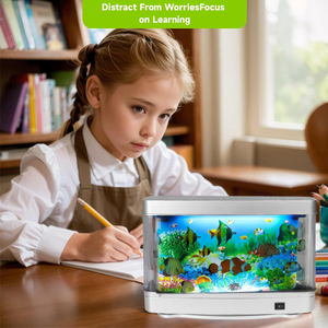 Bestverkopende Elektronische Aquarium Led Nachtlampje Retail Simulatie Horloge Met 8W Power Plastic Materiaal Voor Gebruik In De Huiskamer - Product Image 5