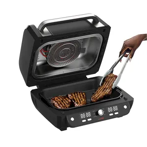 <span class=keywords><strong>Horno</strong></span> Digital 12 en 1, freidora <span class=keywords><strong>de</strong></span> aire eléctrica, venta al por mayor, freidora redonda, en Stock - Product Image 2