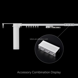 Connettore per Binario Tenda Elettrico Lungo in Alluminio Moderno, Accessori per Binario Tenda Motorizzato Dedicato, Eco-Friendly - Product Image 5