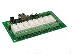 dS378 - 16A <b>8</b> Channel Ethernet Relay Board with <b>8</b> relays (16A 250Vac)2 serial <b>ports</b> and 1 RS485 <b>port</b> for expansion module - Product Image 3