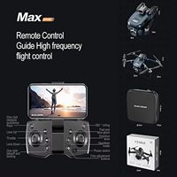 Dwi Dowellin Y3 MAX Drone sans balais évitement d'obstacles à cinq côtés double batterie 4K 1080P HD double caméra WIFI télécommande