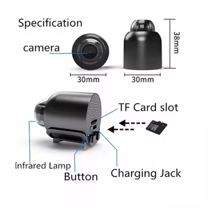 กล้องมินิคิวบ์ไร้สายสำหรับบ้าน รองรับ WiFi ภายนอกอาคาร กันน้ำ ตรวจจับความเคลื่อนไหว ระบบรักษาความปลอดภัย รองรับ MicroSD - Product Image 2