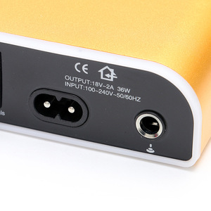 เครื่องจ่ายไฟสำหรับเครื่องสักแบบคู่ พร้อมหน้าจอ LED สำหรับเครื่องสักโรตารี่และคอยล์ - Product Image 4