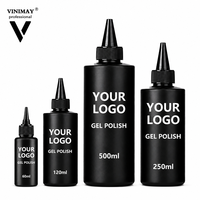 Vinimay Gel Base et Top Coat Vernis à Ongles de Haute Qualité, Primer et Déshydratant pour Ongles Certifiés CPNP MSDS, Base et Top Coat Personnalisables avec Logo Privé