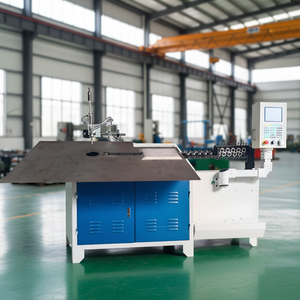 Machine à cintrer les fils CNC à double tête brevetée Huiting haute efficacité et plieuse de fils entièrement automatique pour fils de 3 à 8 mm - Product Image 1