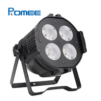 Projecteur lumineux avec 4 yeux à LED COB 50W, lumière blanche chaude ou froide, éclairage de scène, nouveau modèle 2019