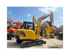 Used KOMATSU PC56-7 PC56-8 Hydraulic Crawler Excavator 5 Ton Mini Digger <b>Construction</b> <b>Machinery</b> PC56-8 for Sale - Product Image 1