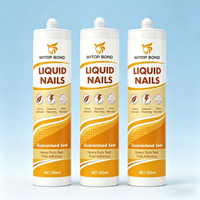 Colle miroir haute résistance liquide pour installation professionnelle – Mastic sans clou