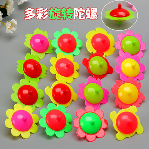 Mini Trompo de Dos Colores, Juguete Tradicional de Plástico para Niños de 2 a 4 Años, Unisex, Regalo Educativo, Estilo Individual - Product Image 4