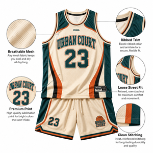 Maglie da basket oversize personalizzate stile vintage retrò streetwear Australia, sublimate per marchi e boutique all'ingrosso - Product Image 3