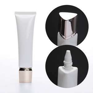 Vente en gros de tubes cosmétiques en plastique vides personnalisés de 100 ml pour sérum de soin de la peau, crème BB pour les mains, nettoyant visage, emballage unique avec bouchon à vis - Product Image 3