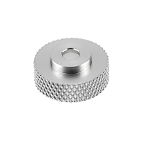 Pièces en alliage d'aluminium usinées CNC personnalisées par le fabricant, rondelle moletée de verrouillage, pièces usinées CNC, pièces en aluminium sur mesure