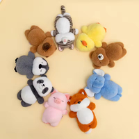 Juguetes de peluche de animales simulados para la oficina, protectores de muñeca de peluche, compañeros de escritorio y regalos de muñecas al por mayor