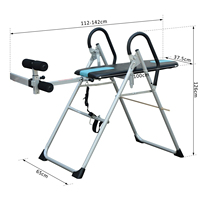 Mesa de Inversión Plegable Mini para Deportes, Silla de Gravedad, Máquina de Estiramiento de Espalda, Banco de Extensión para Poses de Manos