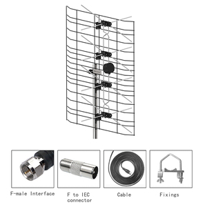 Antena de TV Yagi para Exteriores de Alta Ganancia, Banda de Radio, SNY-009, Largo Alcance, VHF, Marina, Antena de TV de Fábrica - Product Image 2