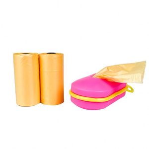 Disposable Heavy Duty <b>Small</b> Lavender Scented Pet Bag Disposal Biodegradable Cornstarch <b>Compostable</b> Dog Poop Waste Bag - Product Image 3
