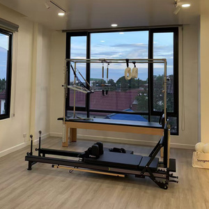 Cama de <span class=keywords><strong>Pilates</strong></span> Plegable Grande de Alta Calidad, Fabricada en Aleación de Aluminio, Equipo de <span class=keywords><strong>Pilates</strong></span> para Pérdida de Peso - Product Image 6