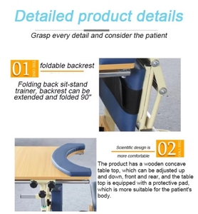 Multifunzione pediatrica Stand-Up Trainer da <span class=keywords><strong>tavolo</strong></span> regolabile per bambini riabilitazione terapia telaio per uso domestico - Product Image 4