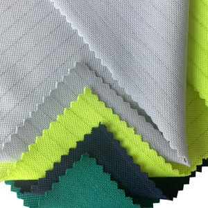 ALLESD ESD рабочая одежда ткань 53% хлопок + 41% полиэстер + 6% композитный материал Антистатическая функция PIQUE полосатая ткань - Product Image 6