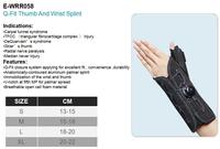Allsome-Life E-WRR058 — attelle réglable pour poignet, appareil médical de soutien en forme de tunnel carpien, orthopédique
