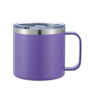 Vaso Térmico de Café Personalizado para Oficina, Libre de BPA, con Recubrimiento en Polvo, de Doble Pared, Aislado al Vacío, de 14 oz, con Asa - Product Image 2