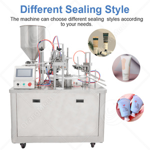 Machine de remplissage semi-automatique à ultrasons et thermoscellage pour tubes de crème bicolore ORME Sunscreen Lotion Filler - Product Image 5