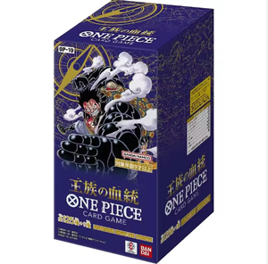 <span class=keywords><strong>One</strong></span> <span class=keywords><strong>Piece</strong></span> OP10 Edición Japonesa TCG Cartas Coleccionables Royal Bloodline Caja de Sobres al por Mayor Cartas Originales de <span class=keywords><strong>Anime</strong></span> - Product Image 1