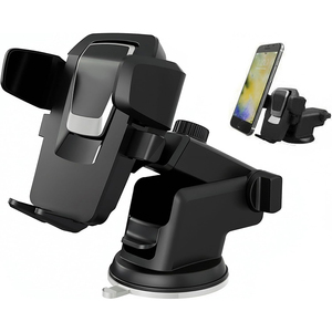 <span class=keywords><strong>Support</strong></span> de téléphone portable universel multifonctionnel 2 en 1 pour voiture, <span class=keywords><strong>support</strong></span> de tableau de bord avec verrouillage automatique - Product Image 1