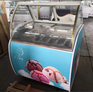 Nhỏ kem hiển thị tủ đông dán bảng Top Ice Cream hiển thị tủ đông - Product Image 1