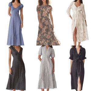 Nueva Mercancía Mixta al por Mayor de Alta Calidad, Ropa de Mujer al por Mayor, Vestidos de Tallas Surtidas, Otros Modelos CN/GUA QZ-074 - Product Image 5