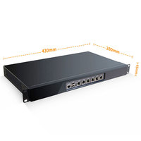 Serveur domestique 6 Gigabit 6*Rj45 Pfsense Lan I3-8130U I5-8250U I7-8550U Pfsense Mikrotik Sd-Wan 1449Np Routeur pare-feu en rack