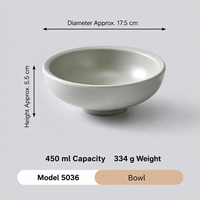 Bol à salade évasé en mélamine gris mat, forme corne, résistant aux chocs, compatible lave-vaisselle, pour buffet d'hôtel