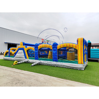 Parcours d'obstacles gonflable coloré en PVC pour enfants et adultes – Jeu sportif de défi – Prix de gros