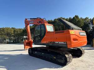 Excavatrice Doosan DX225LC d'occasion très populaire Corée 22 TONNES Rétrocaveuse Prix bas y compris les modèles de pompe moteur DX80 disponibles - Product Image 4