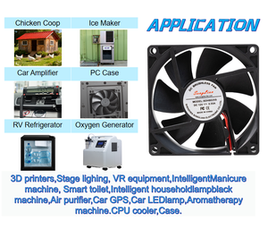 Tiefpreis 8025 IP68 Wasserdichter DC-Axiallüfter 80x80x25mm 12V/24V/48V Kühlung für Computer-Gehäuse, ODM/OEM & <span class=keywords><strong>3</strong></span> Jahre Garantie - Product Image 4