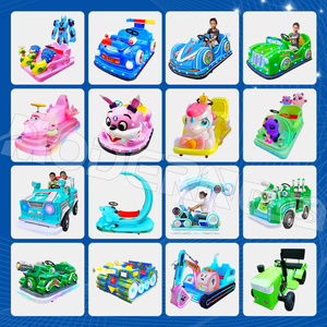 Équipement d'amusement pour enfants Parc à thème Fairground Centre commercial City Park Trampoline Park Mini 24V Battery Car Ride à vendre - Product Image 5