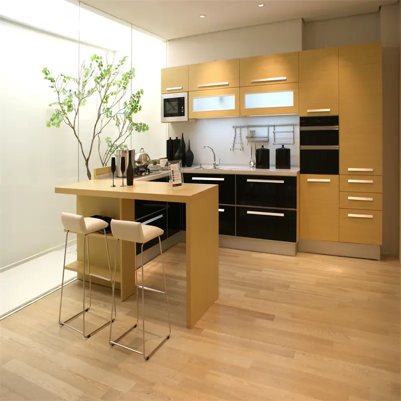 CBMmart Kitchen Island Table with Storage Modern Cabinet High End of Custom Made Melamine Kitchen Cabinets