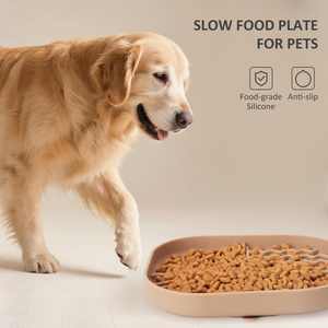 ชามอาหารสุนัขแบบกันลื่น ซิลิโคนเกรดอาหาร ปลอดสาร BPA ช่วยให้กินช้าลง - Product Image 2