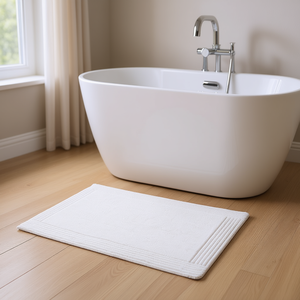Alfombra de Baño DB 100% Algodón, 3000 Gsm, Reversible, Rectangular, Diseño Moderno y Minimalista para Baño - Product Image 2