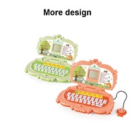 Ordinateur portable éducatif multifonctionnel 20-en-1 pour l'apprentissage précoce des enfants : alphabet anglais, chiffres et plus