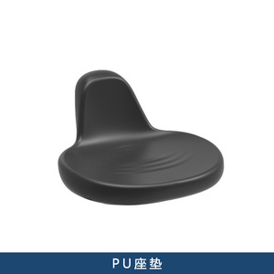 Hewei Industrial Chair PU Metal <b>Adjustable</b> <b>Height</b> Lab Workshop Beauty <b>Stool</b> With Casters - Product Image 2