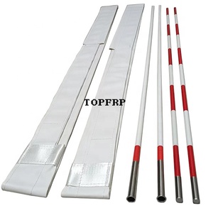 1.8m Fiberglass <b>Pole</b> FIVB Standard Volleyball <b>Net</b> Antennas with Sleeve Set - Product Image 1