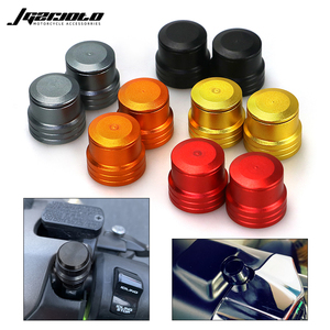 Moto CNC alluminio retrovisori laterali bulloni fori viti per <span class=keywords><strong>Vespa</strong></span> GTS 250 300 SPRINT PRIMAVERA 150 GTV LXV <span class=keywords><strong>PX</strong></span> 125 - Product Image 2